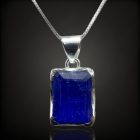 Tanzanit ezüst medál