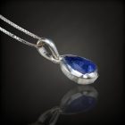 Tanzanit ezüst medál