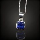 Tanzanit ezüst medál