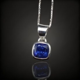 Tanzanit ezüst medál