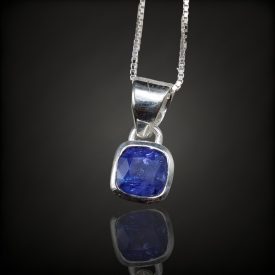 Tanzanit ezüst medál