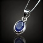 Tanzanit ezüst medál