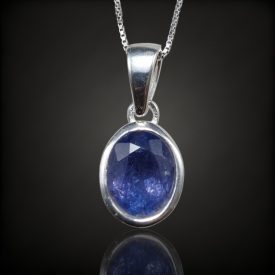 Tanzanit ezüst medál