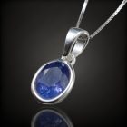 Tanzanit ezüst medál