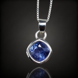 Tanzanit ezüst medál