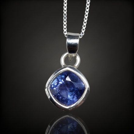 Tanzanit ezüst medál