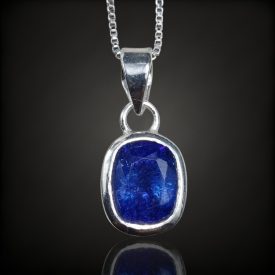 Tanzanit ezüst medál