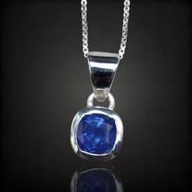 Tanzanit ezüst medál