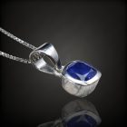 Tanzanit ezüst medál