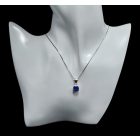 Tanzanit ezüst medál