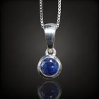 Tanzanit ezüst medál