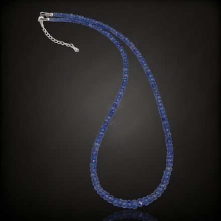 Tanzanit nyaklánc