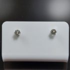 Topáz ezüst fülbevaló