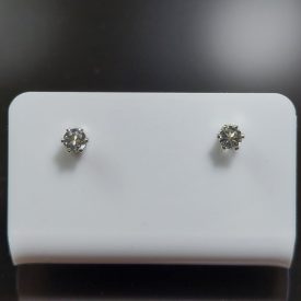 Topáz ezüst fülbevaló