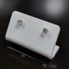 Topáz ezüst fülbevaló