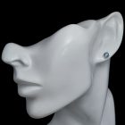 Topáz ezüst fülbevaló