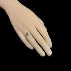 Topáz ezüst gyűrű