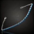 Topáz ezüst karkötő