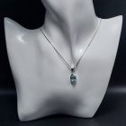 Topáz ezüst medál