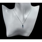 Topáz ezüst medál