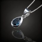 Topáz ezüst medál