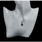 Topáz ezüst medál