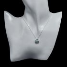 Topáz ezüst medál