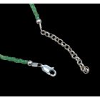 Tsavorit gránát karkötő