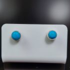 Türkiz ezüst fülbevaló