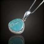 Türkiz ezüst medál