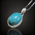 Türkiz ezüst medál