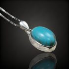 Türkiz ezüst medál