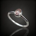 Turmalin ezüst gyűrű