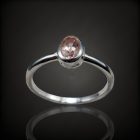 Turmalin ezüst gyűrű