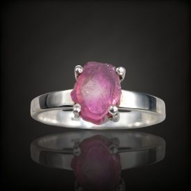 Turmalin ezüst gyűrű