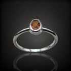 Turmalin ezüst gyűrű