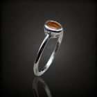 Turmalin ezüst gyűrű