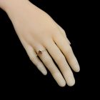 Turmalin ezüst gyűrű