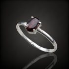 Turmalin ezüst gyűrű