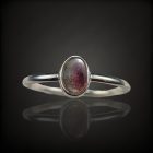 Turmalin ezüst gyűrű