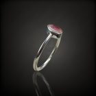 Turmalin ezüst gyűrű