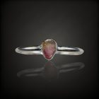 Turmalin ezüst gyűrű