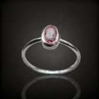 Turmalin ezüst gyűrű