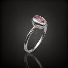 Turmalin ezüst gyűrű