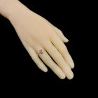 Turmalin ezüst gyűrű