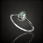 Turmalin ezüst gyűrű