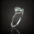 Turmalin ezüst gyűrű