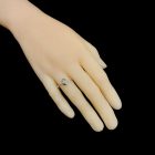 Turmalin ezüst gyűrű