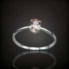 Turmalin ezüst gyűrű