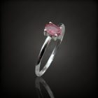 Turmalin ezüst gyűrű